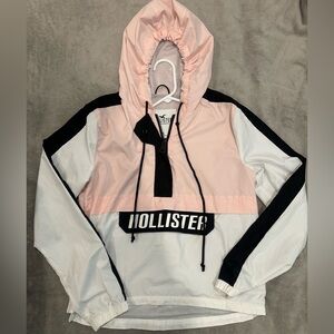 BRAND NEW!! NEVER WORN!!Hollister Light Pink Windbreaker
